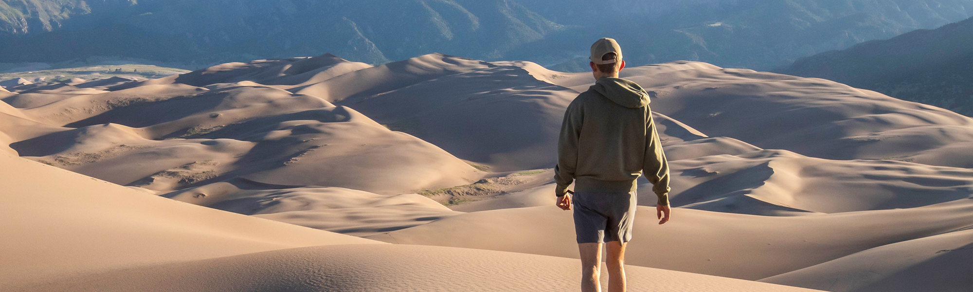 Drowning in Sand at Great Sand Dunes National Park